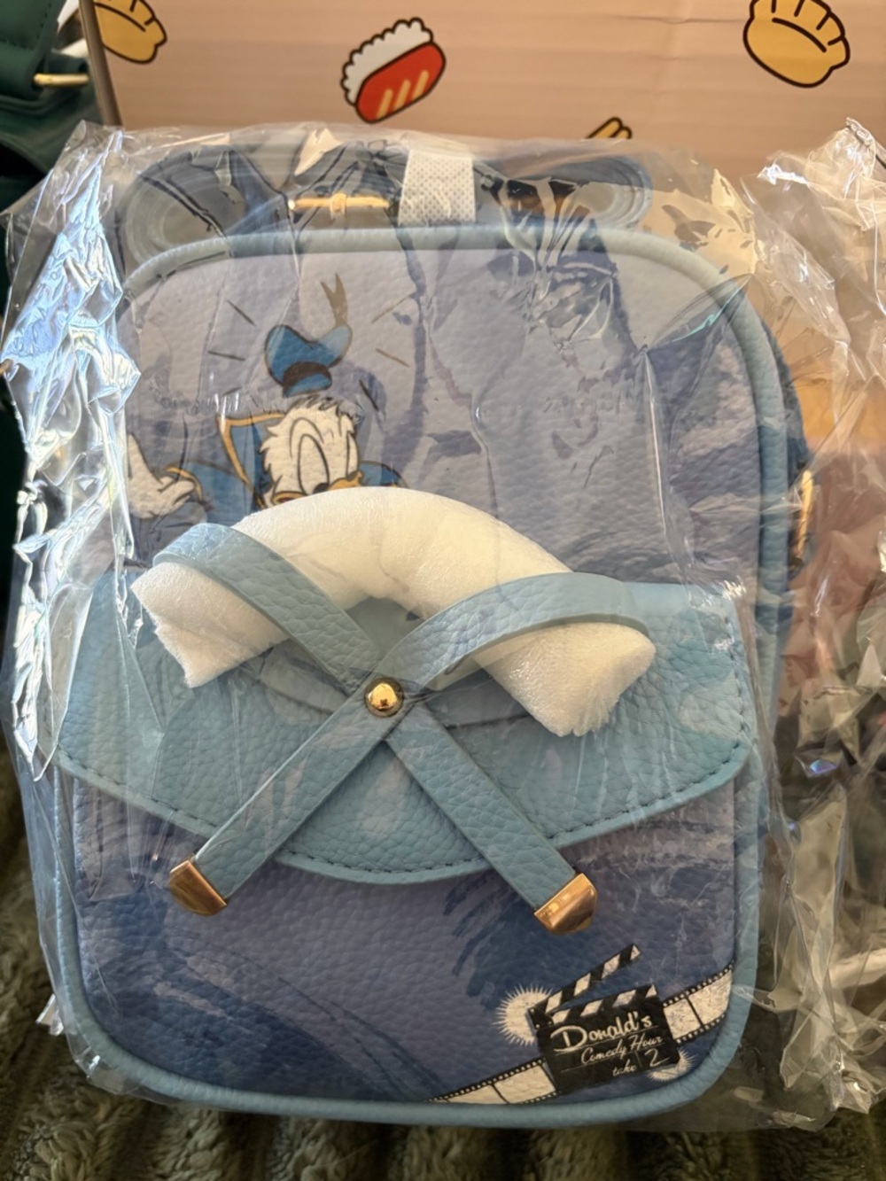 Disney Light Blue Donald Duck Mini Backpack